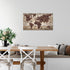 Wandbilder Wohnzimmer XXL Küche Kaffee Moderne Bilder Weltkarte